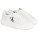 Chunky Cupsole Leisure Trainers White Sneakers Pelle Scarpe Donna Bianco Eu 39, Yw0yw00823 Ybr - Foto miniatura 1
