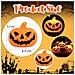 Luci Decorative Led Per Halloween A Forma Di Zucca - Set Da 3 Pezzi Stravaganti - Foto miniatura 4
