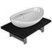 Set Mobili Da Bagno 2 Pz Ceramica Nero - Foto miniatura 1
