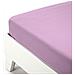 Lenzuolo Inferiore Jersey In Jersey Di Cotone Colore Viola Misura Singolo - Foto miniatura 1