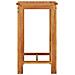 Set Bar da Giardino 5 pz Nero in Legno Acacia e Polyrattan - Foto miniatura 7