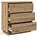 Armadio da Notte con rovere artigianale 71 x 34.5 x 75 cm - Foto miniatura 5