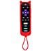Custodia Protettiva In Silicone Compatibile Con Telecomando Tcl Roku 2 Con Design Orecchie Di Gatto E Cordino Red - Foto miniatura 1