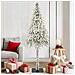 Albero di Natale con luci a strisce a LED Bianco 180 cm PE - Foto miniatura 2