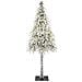 Albero di Natale con luci a strisce a LED Bianco 180 cm PE - Foto miniatura 3