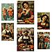 Set Di 6 Stampe Estate Italiana Con Illustrazioni Di Design Per Decorare Le Pareti Della Tua Casa A3 & A4 Senza Cornice - Foto miniatura 1