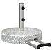 Base per ombrellone Grigio 45 x 45 x 37.5 cm Granito - Foto miniatura 1