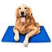 Tappetino rinfrescante in gel XL per animali domestici, letto per cani impermeabile blu - Foto miniatura 3