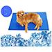 Tappetino rinfrescante in gel XL per animali domestici, letto per cani impermeabile blu - Foto miniatura 1