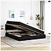 Letto con Contenitore con materasso Nero 160 x 200 cm Velluto - Foto miniatura 4