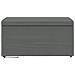 Pouf Grigio scuro Tessuto e Legno Ingegnerizzato - Foto miniatura 4