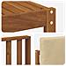Set di divani con cuscino 6 pcs Naturale e Beige - Foto miniatura 7