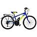 Bici Misura 24 Da Ragazzo Mountain Bike Sr24c Mtb Stark Cambio 18v Completa Di Accessori E Luci A Led - 34 Blu - Giallo Fluo - Bianco Opaco - Foto miniatura 1