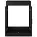 Mobiletto da Bagno Sotto Lavabo Rovere Nero 78,5 x 37,5 x 81 cm - Foto miniatura 3
