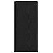 Mobiletto da Bagno Sotto Lavabo Rovere Nero 78,5 x 37,5 x 81 cm - Foto miniatura 4