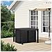 Sedie da pranzo da giardino 2 pcs Antracite 53 x 47 x 88,5 cm - Foto miniatura 3