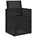 Sedie da pranzo da giardino 2 pcs Antracite 53 x 47 x 88,5 cm - Foto miniatura 4