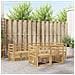 Set di divani da esterno 7 pcs Bianco 245 x 126,5 x 73 cm - Foto miniatura 2