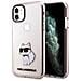 Karl Lagerfeld Klhcn61hnchtcp Custodia Per Iphone 11 / Xr 6,1 Rosa /rosa Ikonik Choupette - Foto miniatura 1