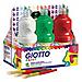 schoolpack 6 flaconi tempera pronta 1000ml assortita giotto - Foto miniatura 1