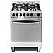 Cucina a Gas MB66GV Serie Maxima 4 Fuochi a Gas Forno a Gas Ventilato  - Foto miniatura 1