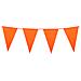 Ghirlanda Con Bandierine Arancioni Taglia Unica - Foto miniatura 1