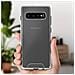 Cover Galaxy S10 Plus Protezione Crystal Bi-matiera Antishock Trasparente - Foto miniatura 4