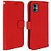 Custodia Apple Iphone 11 Portafoglio Supporto Video Cover Soft Touch Rosso - Foto miniatura 12