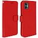 Custodia Apple Iphone 11 Portafoglio Supporto Video Cover Soft Touch Rosso - Foto miniatura 9