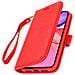 Custodia Apple Iphone 11 Portafoglio Supporto Video Cover Soft Touch Rosso - Foto miniatura 5