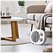 AR4F08 Stufetta Elettrica 2000W con Ventilatore Marrone /Bianco - Foto miniatura 4