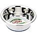 Pet Products Antisdrucciolevoli Piatto Dellacciaio Inossidabile (1600 Ml - 215 Mm Diametro 85 Pollici Ciotola Del Cane)  - Foto miniatura 1