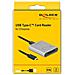 91751 Lettore Di Schede Usb 3.2 Gen 1 (3.1 Gen 1) Type-c - Argento - Foto miniatura 2