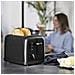 Tostapane 142396 a 2 Fette Potenza 950 W Colore Nero - Foto miniatura 6