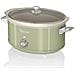 Swan Sf17031gneu Retro Slow Cooker 6,5l Pentola Rimovibile In Ceramica Antiaderente Senza Pfoa 320w Verde - Foto miniatura 1