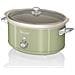 Swan Sf17031gneu Retro Slow Cooker 6,5l Pentola Rimovibile In Ceramica Antiaderente Senza Pfoa 320w Verde - Foto miniatura 8