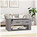 Tavolino Da Salotto Grigio Sonoma 80x50x40 Cm Legno Multistrato - Foto miniatura 3