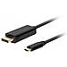 Ca-cmdp-10cu-0005-bk Cavo Adattatore Video 0.5 M Usb Tipo C Displayport Nero - Foto miniatura 2