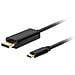 Ca-cmdp-10cu-0005-bk Cavo Adattatore Video 0.5 M Usb Tipo C Displayport Nero - Foto miniatura 1