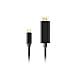 Ca-cmdp-10cu-0005-bk Cavo Adattatore Video 0.5 M Usb Tipo C Displayport Nero - Foto miniatura 3