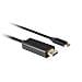 Ca-cmdp-10cu-0005-bk Cavo Adattatore Video 0.5 M Usb Tipo C Displayport Nero - Foto miniatura 4