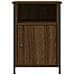 Comodino Rovere Marrone 40x42x60 Cm In Legno Multistrato - Foto miniatura 9