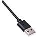 AK-USB-05 cavo USB 0,6 m USB 2.0 USB A Micro-USB B Nero - Foto miniatura 3
