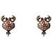 Gioielli Jla-ear-crab4. Orecchini, Colore Nero Marrone. Donna. - In ordine - Foto miniatura 6