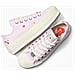 Chuck Taylor All Star Lift Platform Y2k Heart A09115c, Donne, Bianca, 38 - Foto miniatura 5