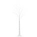 Albero Di Natale Led Metallo Bianco 160 Cm Lappi - Foto miniatura 4