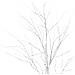 Albero Di Natale Led Metallo Bianco 160 Cm Lappi - Foto miniatura 6