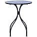 Tavolino Bistrot Cigliano 60 Cm 60 Cm Metallo Nero - Foto miniatura 10