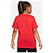 T-Shirt Team Club 20 Cz0909-657 Bambino Taglia L Colore Rosso - Foto miniatura 3