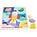 Fisher-price Puzzle In Legno Puzzle Spazio 42 Pezzi Per I Più Piccoli - Fisher-price - Hxy42 - Foto miniatura 2